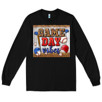 Black game day vibes tumbler Long Sleeve Tee - BundleAndBundleShop