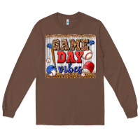 Chestnut game day vibes tumbler Long Sleeve Tee - BundleAndBundleShop