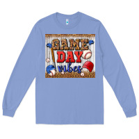 Colony Blue game day vibes tumbler Long Sleeve Tee - BundleAndBundleShop