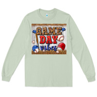 Matcha game day vibes tumbler Long Sleeve Tee - BundleAndBundleShop