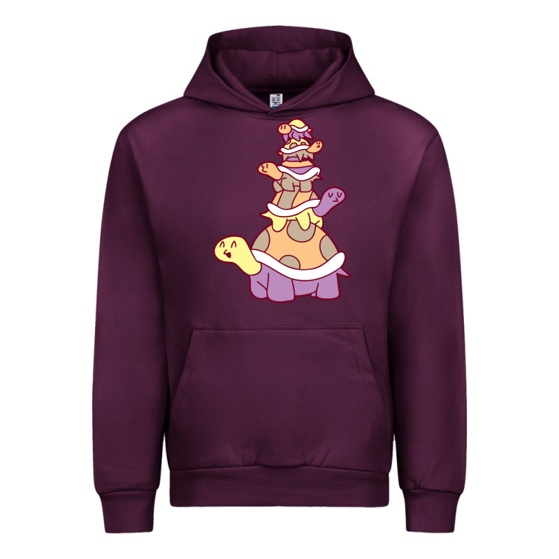Cute Turtle Stack Urban Hoodie by linhVisuals | Teevron