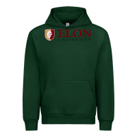 Forest Green ELON UNIVERSITY Urban Hoodie - linhVisuals