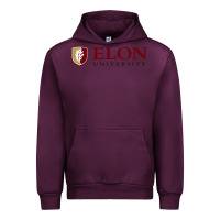 Mauve Wine ELON UNIVERSITY Urban Hoodie - linhVisuals