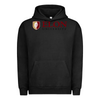 Pigment Black ELON UNIVERSITY Urban Hoodie - linhVisuals