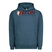 Pigment Midnight Navy ELON UNIVERSITY Urban Hoodie - linhVisuals