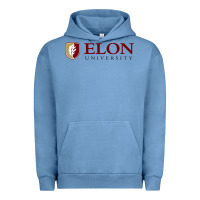 Pigment Pebble Blue ELON UNIVERSITY Urban Hoodie - linhVisuals