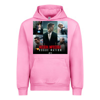 Fuchsia Pink Mission Impossible Urban Hoodie - linhVisuals