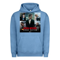Pigment Pebble Blue Mission Impossible Urban Hoodie - linhVisuals