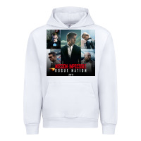 White Mission Impossible Urban Hoodie - linhVisuals