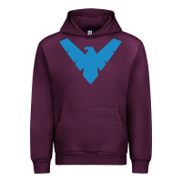 Mauve Wine nightwing Urban Hoodie - linhVisuals