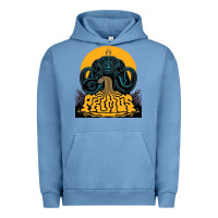 Pigment Pebble Blue PRIMUS Urban Hoodie - linhVisuals