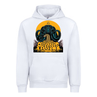 White PRIMUS Urban Hoodie - linhVisuals