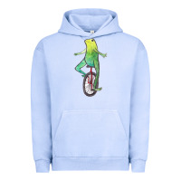 Pigment Grape Ice dat boi watercolor unicycle frog Urban Hoodie - linhVisuals