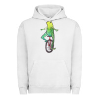 Pigment Lunar Rock dat boi watercolor unicycle frog Urban Hoodie - linhVisuals