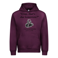 Mauve Wine funny thomas jefferson usa history teacher student gift t shirt Urban Hoodie - linhVisuals