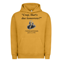 Pigment Peanut Butter funny thomas jefferson usa history teacher student gift t shirt Urban Hoodie - linhVisuals