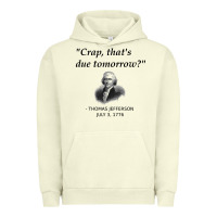 Pigment Pistachio funny thomas jefferson usa history teacher student gift t shirt Urban Hoodie - linhVisuals