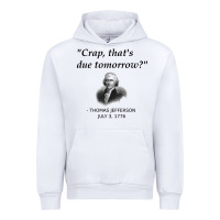 White funny thomas jefferson usa history teacher student gift t shirt Urban Hoodie - linhVisuals