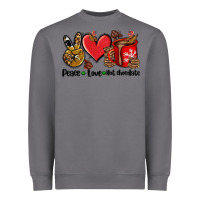 Storm peace love  hot chocolate Heavyweight Sweatshirt - AdoDesignShop