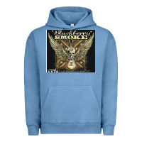 Pigment Pebble Blue Blackberry Smoke Urban Hoodie - linhVisuals