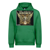 Emerald Blackberry Smoke Urban Hoodie - linhVisuals