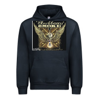 Navy Blackberry Smoke Urban Hoodie - linhVisuals
