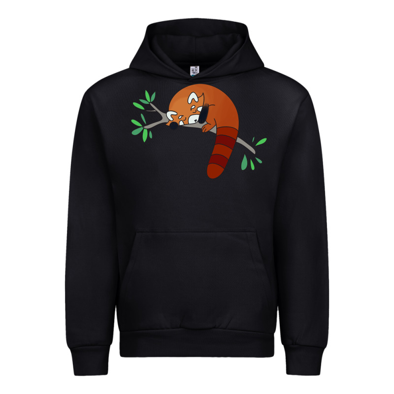 Red Panda Sleeping Urban Hoodie by linhVisuals | Teevron