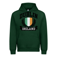Forest Green dublin ireland Urban Hoodie - linhVisuals
