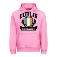 Fuchsia Pink dublin ireland Urban Hoodie - linhVisuals