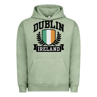 Pigment Oil Green dublin ireland Urban Hoodie - linhVisuals