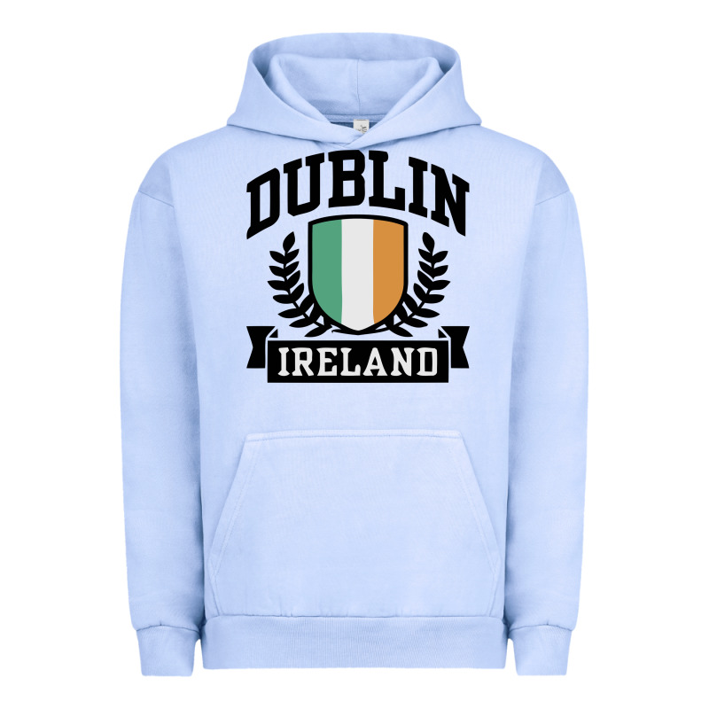 Dublin Ireland Urban Hoodie by linhVisuals | Teevron