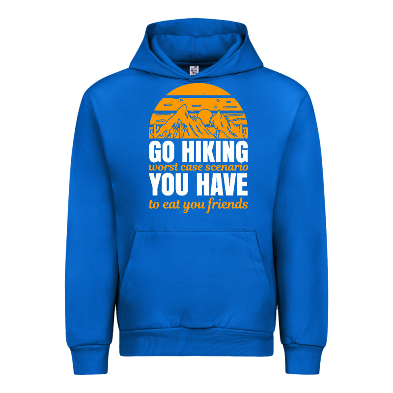 Hiking T  Shirt Go Hiking Urban Hoodie by linhVisuals | Teevron