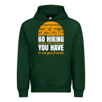 Forest Green hiking t  shirt go hiking Urban Hoodie - linhVisuals