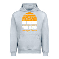 Heather Grey hiking t  shirt go hiking Urban Hoodie - linhVisuals