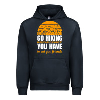 Navy hiking t  shirt go hiking Urban Hoodie - linhVisuals