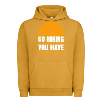 Pigment Peanut Butter hiking t  shirt go hiking Urban Hoodie - linhVisuals