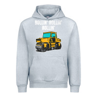 Heather Grey asphalt paver gift premium t shirt Urban Hoodie - linhVisuals