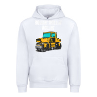 White asphalt paver gift premium t shirt Urban Hoodie - linhVisuals