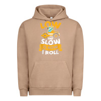 Pigment Burro asphalt paving operator quote low and slow is how i roll t shirt Urban Hoodie - linhVisuals