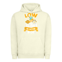 Pigment Pistachio asphalt paving operator quote low and slow is how i roll t shirt Urban Hoodie - linhVisuals