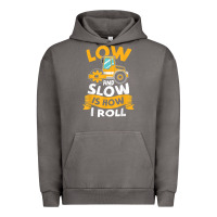 Pigment Tornado asphalt paving operator quote low and slow is how i roll t shirt Urban Hoodie - linhVisuals