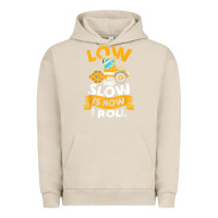 Pigment French Oak asphalt paving operator quote low and slow is how i roll t shirt Urban Hoodie - linhVisuals