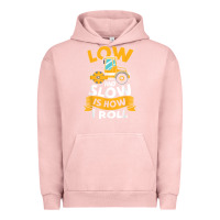 Pigment Salmon asphalt paving operator quote low and slow is how i roll t shirt Urban Hoodie - linhVisuals
