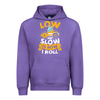 Tulip asphalt paving operator quote low and slow is how i roll t shirt Urban Hoodie - linhVisuals
