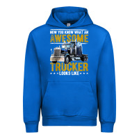 Cobalt awesome trucker big rig semi trailer truck driver gift men tank top Urban Hoodie - linhVisuals