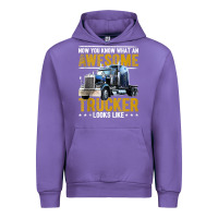 Tulip awesome trucker big rig semi trailer truck driver gift men tank top Urban Hoodie - linhVisuals