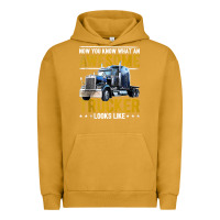 Pigment Peanut Butter awesome trucker big rig semi trailer truck driver gift men tank top Urban Hoodie - linhVisuals