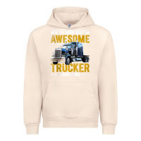 Sandshell awesome trucker big rig semi trailer truck driver gift men tank top Urban Hoodie - linhVisuals