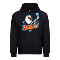 Black san diego gulls Urban Hoodie - linhVisuals