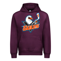 Mauve Wine san diego gulls Urban Hoodie - linhVisuals
